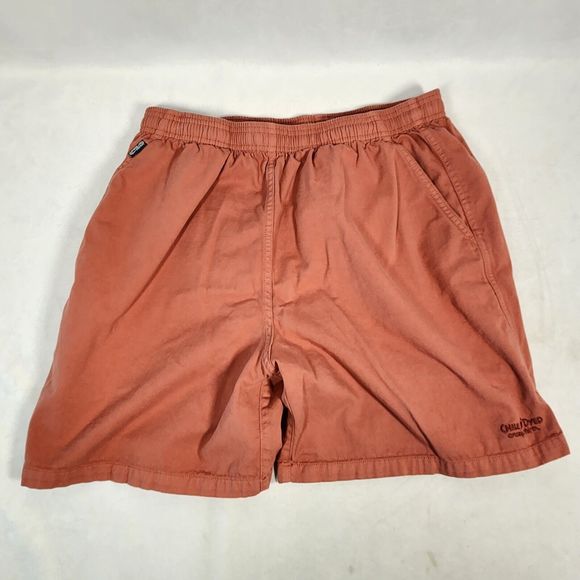 Other - Crazy Shirts Chile Dyed Shorts Sz Large Red Cotton Mens Casual Athletic